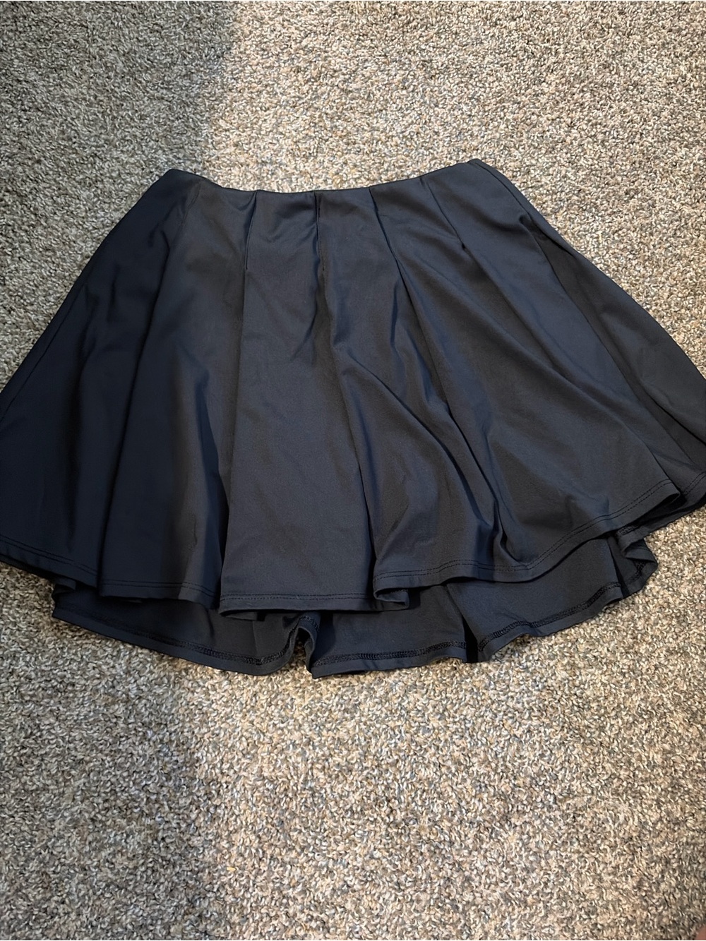 Kyodan Black Circle Skater Skirt